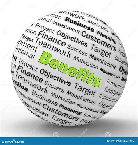 Benefits or Perks Concept Icon Showing Subsidies and Assistance Given