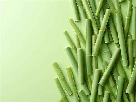 Premium Photo Elegant Background Sugar Cane Paper Light Green Blank