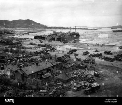 Korean War Invasion Of Inchon September 15 1950 Courtesy Csu