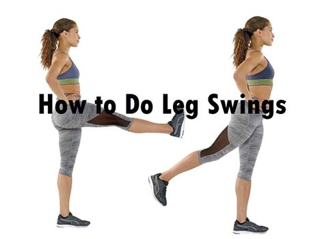 How To Do Leg Swings Fitbod Legs Cardio Workout Workout
