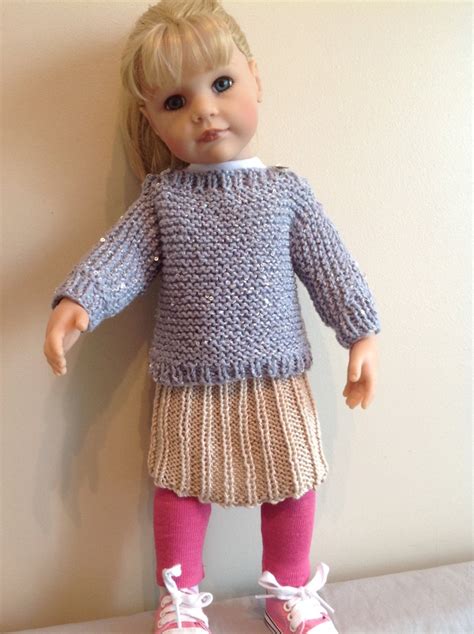 Dolls Fashion Clothes Knitting Pattern To Fit Doll Etsy Canada