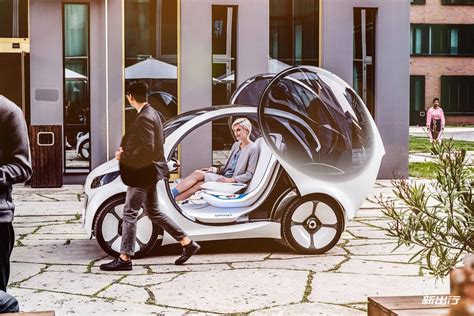 出行图赏 Smart Vision Eq Fortwo概念车 来自未来的共享汽车图赏新出行
