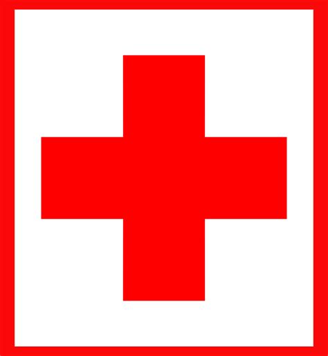 Red Crossfirst Aidhelpaidmedical Free Image From