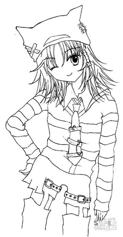 Get This Anime Girl Coloring Pages Printable Sg39