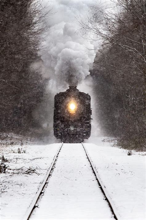 Winter Train Photograph By Jonathan Steele