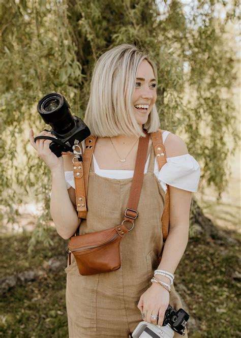 Leather Camera Harness Dual Camera Strap Leather Camera Holster Dual