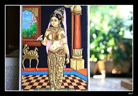 Innovative Handicrafts Classical South Indian Painting Tanjore Painting