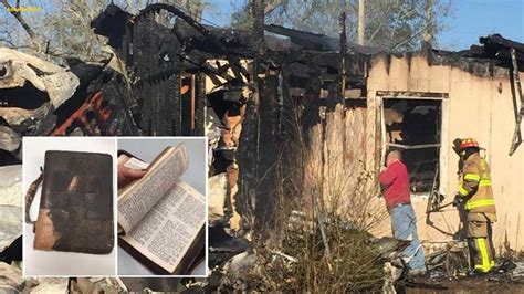 Alabama Mans Bible Survives Devastating Home Fire Bringing