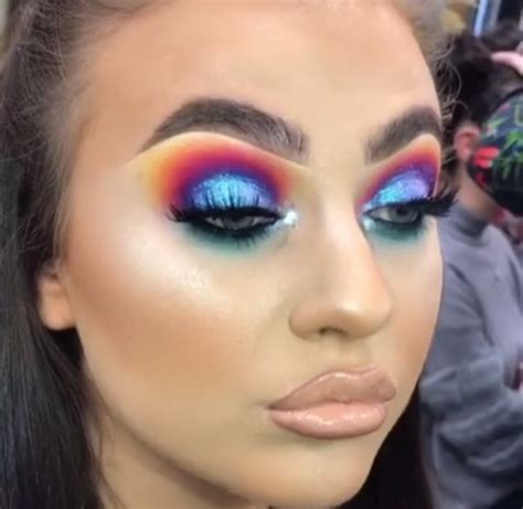 Dope Makeup Unique Makeup Colorful Eye Makeup Gorgeous Makeup
