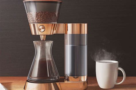 New Pour Over Coffee Maker Connects To Iphone Reorders Beans