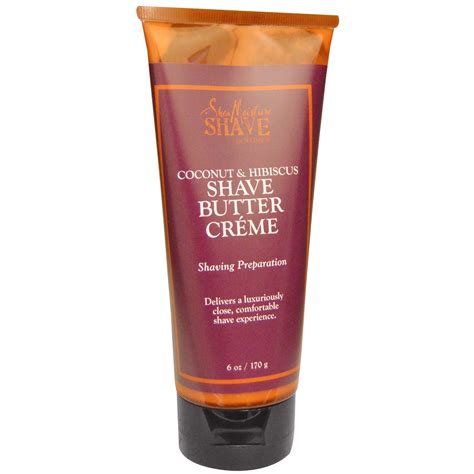 Shea Moisture Shave Butter Creme For Women Coconut Hibiscus Oz G