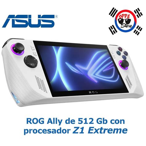 ASUS ROG ALLY De 512 Gb Con AMD Ryzen Z1 Extreme Oppa Store Colombia