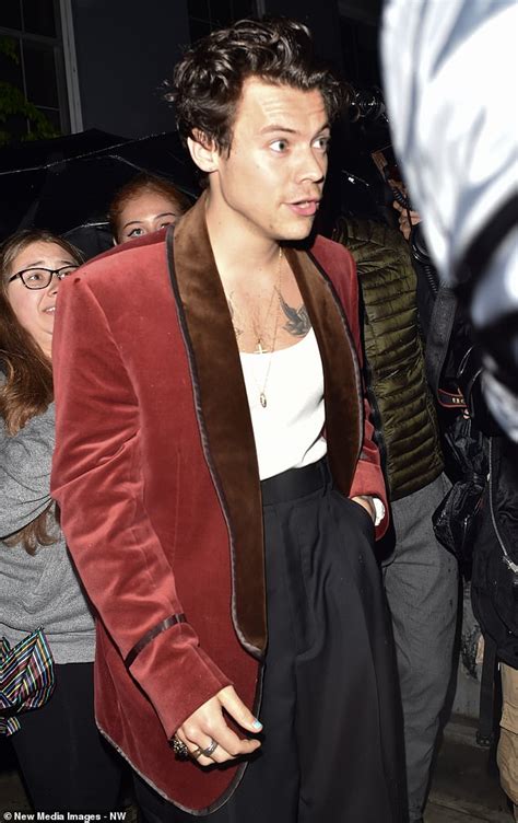 Harry Styles Looks Suave At Pre Met Gala Dinner In New York City