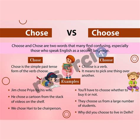 Chose Vs Choose Template 02