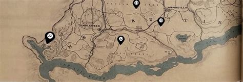 Red Dead Redemption 2 Points Of Interest Locations Guide