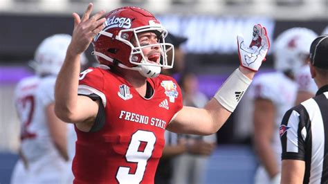 ‘apple Cup Win For Fresno State Qb Jake Haener You Bet After An La