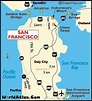 San Francisco Alcatraz Map - TravelsFinders.Com