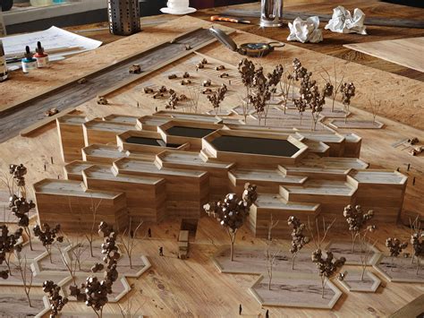 Wooden Architectural Model Chaos Corona