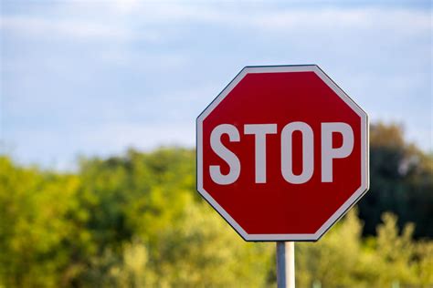 Stop Sign Decal