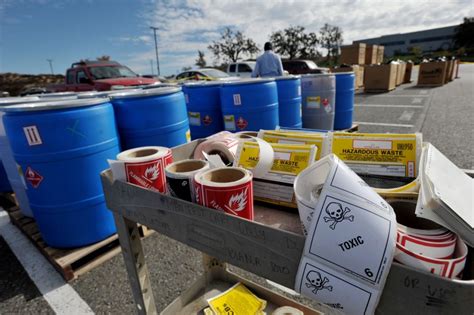 City Offers Free Hazardous Waste Disposal