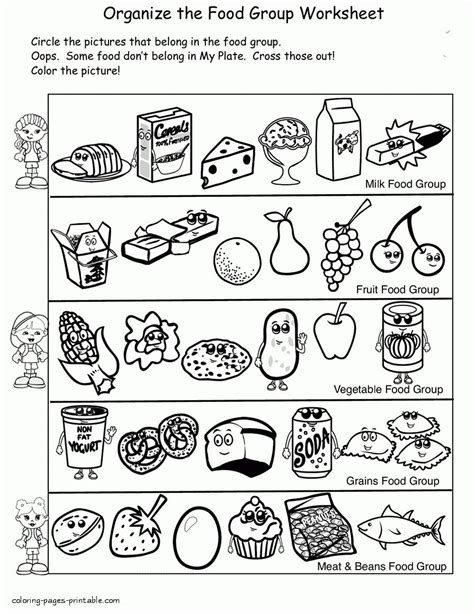 In simple terms, healthy foods are the ones that provide you with essential nutrients, without littering your body with various they are the safest kind of food as they rarely cause allergies and have no negative side effects. Healthy Food Coloring Pages Healthy Food Coloring Pages 45 ...