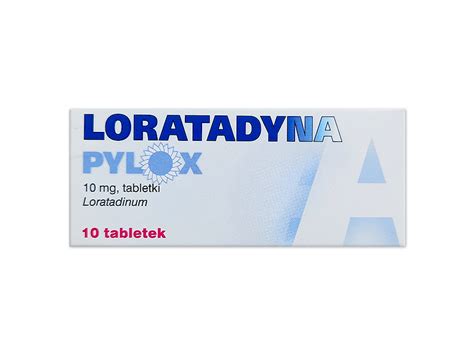 Loratadyna Pylox Tabletki 10 Mg Lek Bez Recepty