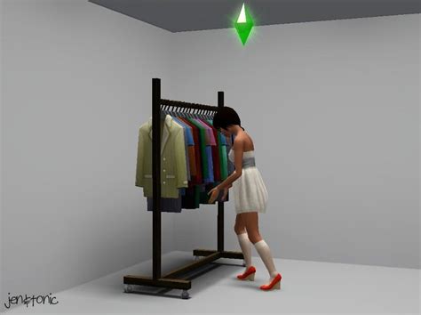 Mod The Sims Functional Clothes Rack Sims Around The Sims 4