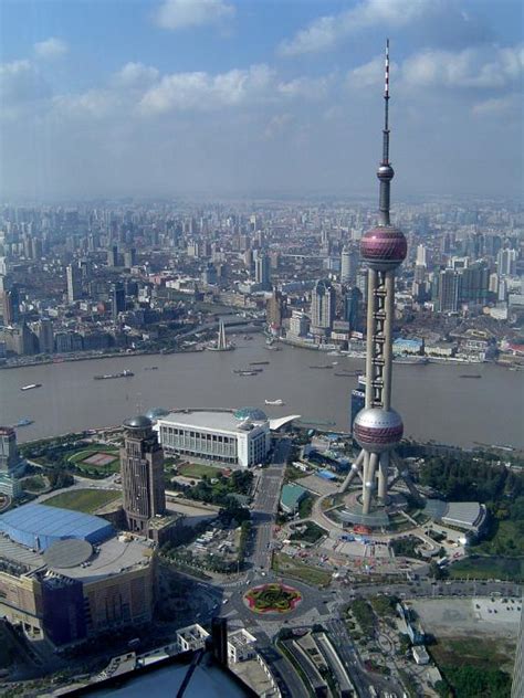 Free Image Of Oriental Pearl Tower And City Of Shanghai China