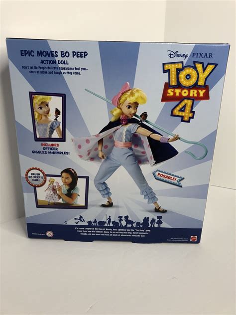 Pixar Disney Toy Story 4 Epic Moves Bo Peep Action Doll 10 Play Pcs Gdr18 Nib 887961750751 Ebay
