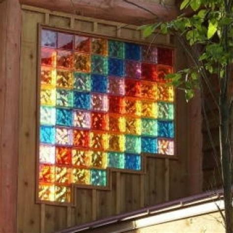 Colored Glass Blocks Colored Glass Block Glass Block Windows Glass
