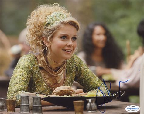 Rose Mciver Sexy Signed Autograph 8x10 Photo Acoa Outlaw Hobbies