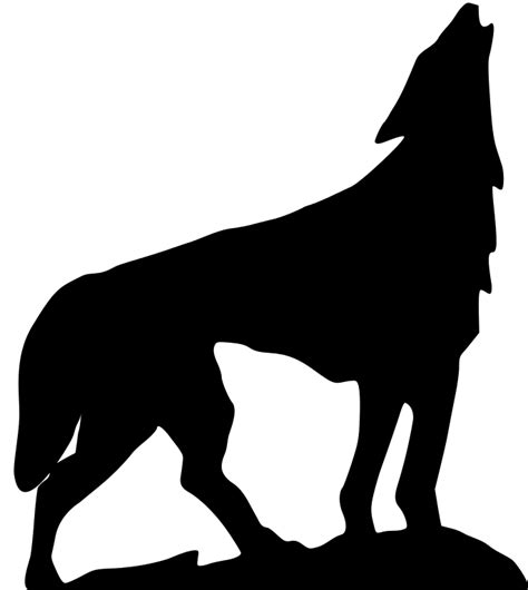 Free Wolf Silhouette Drawing Download Free Wolf Silhouette Drawing Png