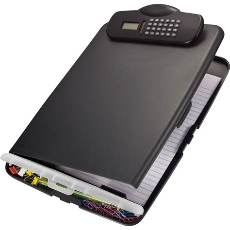 Oic Storage Clipboard With Calculator