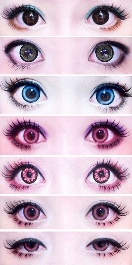 Eye Contact Lenses Anime 30 Ideas Anime Makeup Eye Art Cosplay Makeup