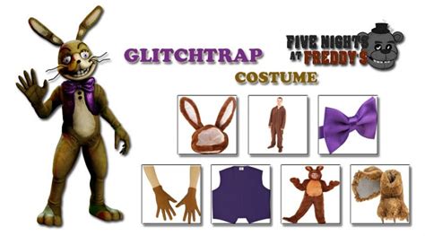 Glitchtrap Costume From Five Nights At Freddys
