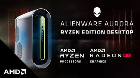 Alienware Aurora Ryzen Edition Available With Amd Ryzen And Radeon