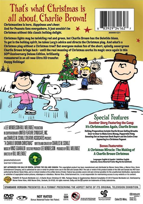 A Charlie Brown Christmas 50th Anniversary Deluxe Edition The