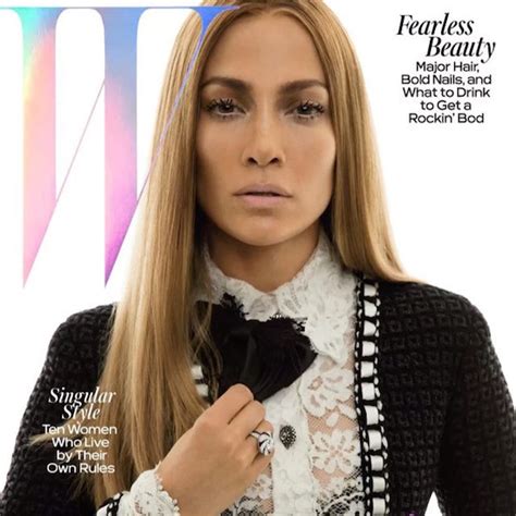 Jennifer Lopez Covers W Magazine ~ Toyaz World