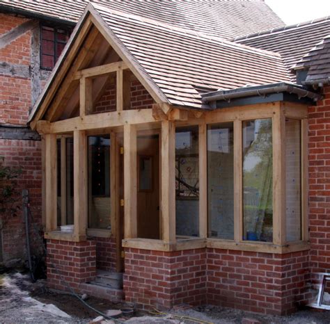 Enclosed Oak Porch Wye Oak