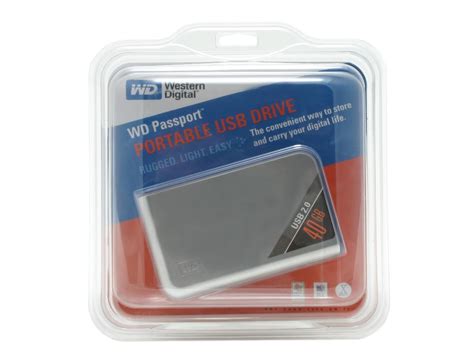 Wd Passport 40gb Usb 20 25 External Hard Drive