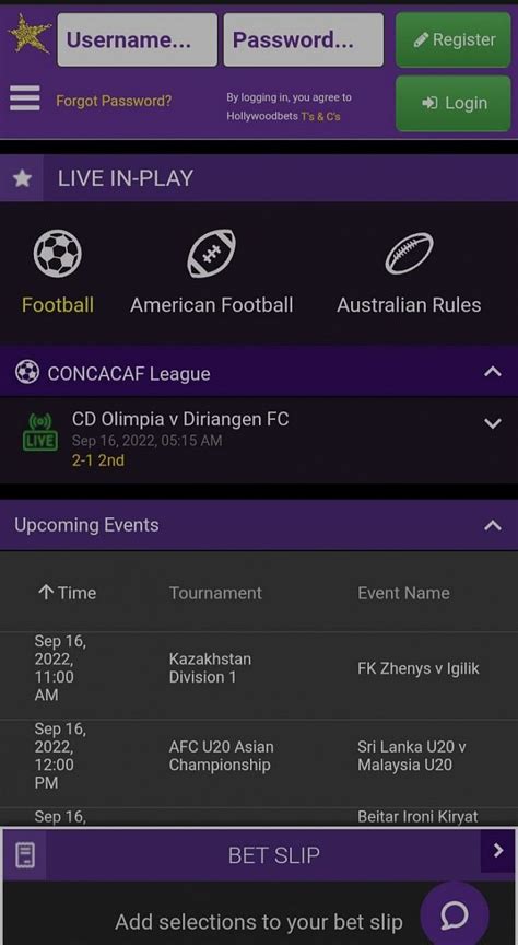 Download And Install Hollywoodbets Mobile App And Get R25 Sign Up Free Bet