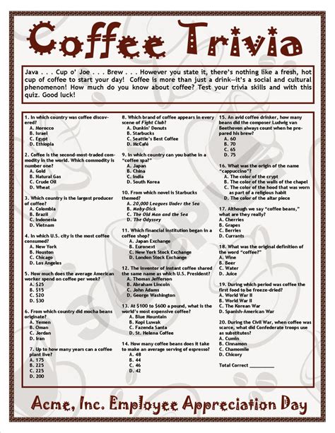 Free Printable Trivia Answer Sheet Quiz Answer Sheet 8 Rounds Of 10