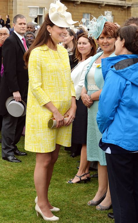 Bright Here From Kate Middletons Many Many Maternity Coats E News