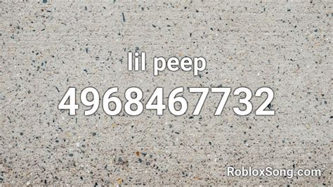 Lil Peep Roblox Id Roblox Music Codes