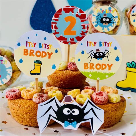 itsy bitsy spider birthday party kit artofit