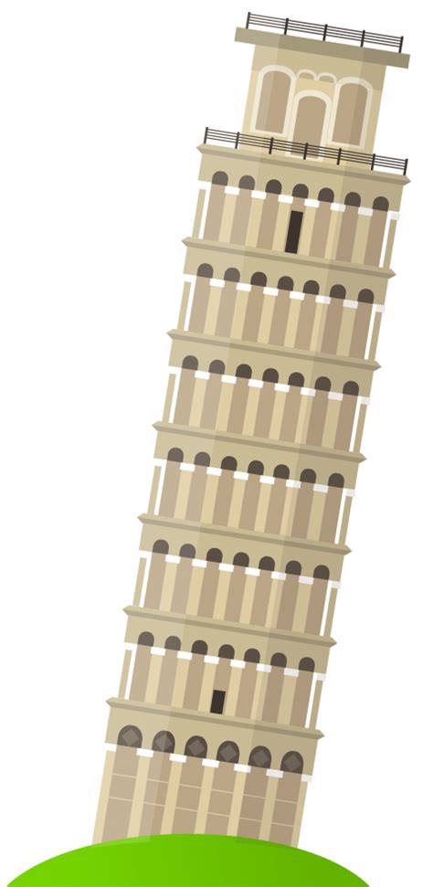 Italy Clipart Pisa Tower Italy Pisa Tower Transparent Free For