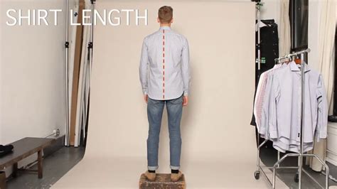 How To Measure Shirt Length Youtube