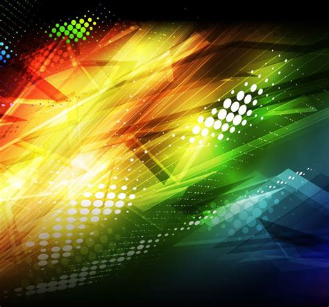 Abstract Colorful Vector Background Art Free Vector Graphics All