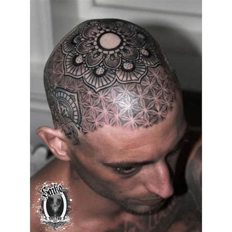 75 Badass Head And Face Tattoos Tattoo Ideas Artists