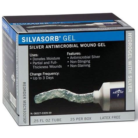 Shop Medline Silvasorb Gel Antimicrobial Wound Gel